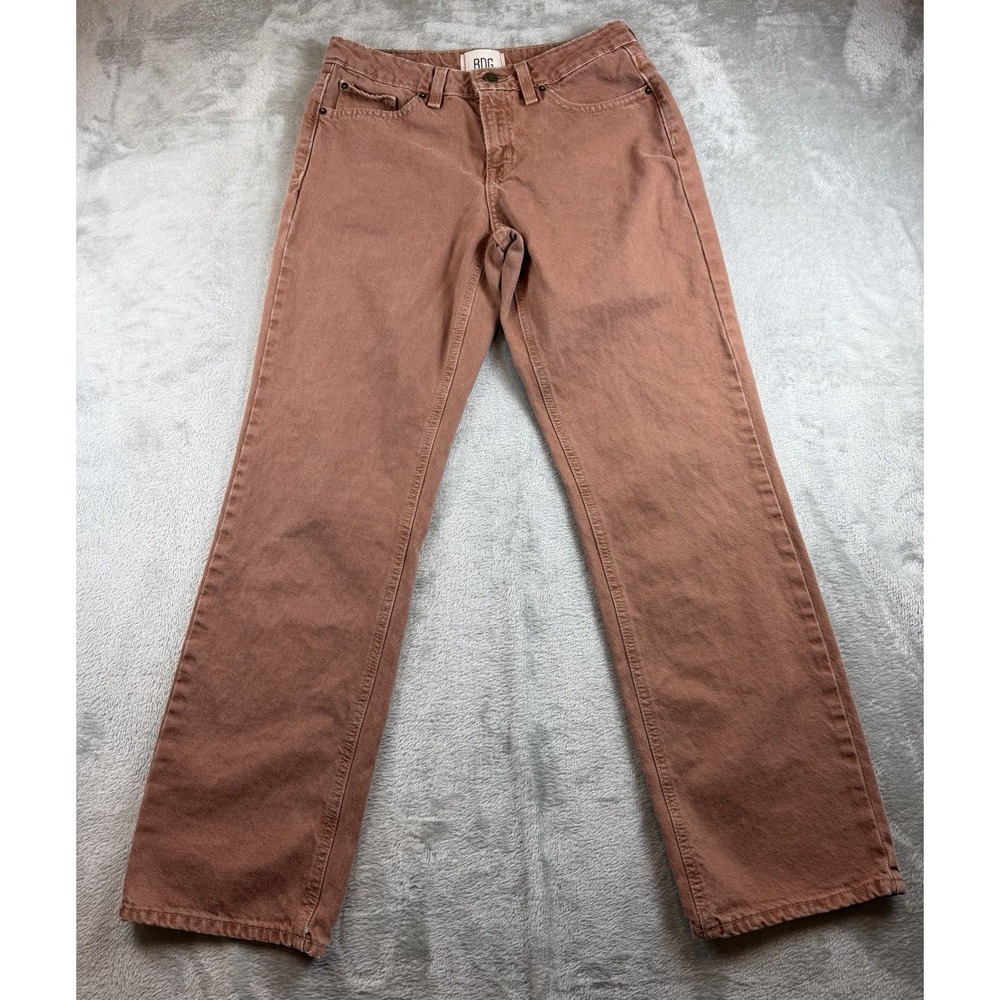 BDG Urban Outfitters Cowboy Jean Womens Sz 26 High Waisted Straight 100% Cotton